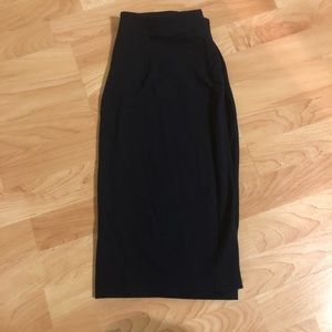 Grace Navy Pencil Skirt